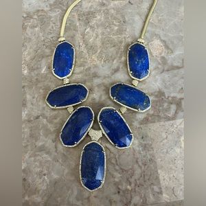 Luxe blue lapis Miriam Bib.